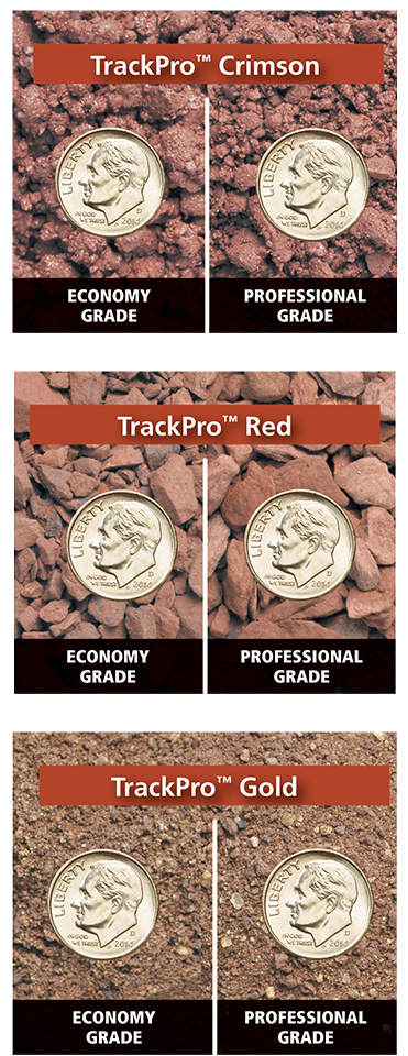 TrackPro is available in three colors in both economy and professional grades.